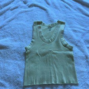 New Brandy Melville Yellow Tank Top